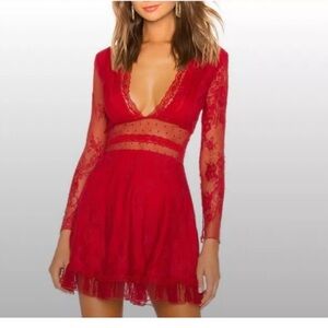 NWT Lovers + Friends Ronan Mini Dress